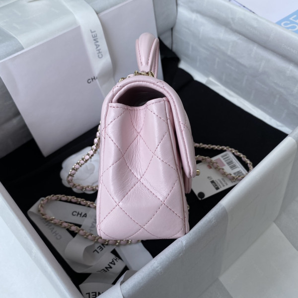 CL FLAP BAG WITH TOP HANDLE-20*12*6cm